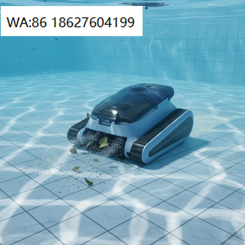 

For Swimming Pool Cleaning Robot Automatic Pool Robot Cleaner Swimming Pool Vacuum Wall Climbing Cordless Filter Strong Eco Frie