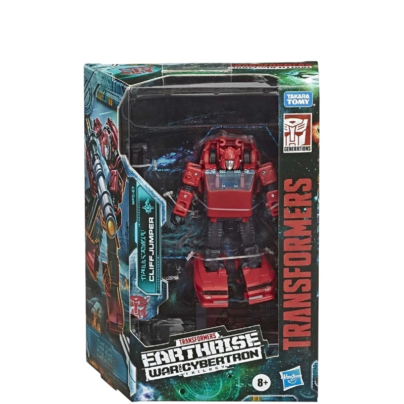 Cybertron、earthrise、WFC-E7、cliffjerアクションフィギュア、コレクタブルギフト、クラシックホビー玩具用のタカバラウトランスフォーマー、在庫あり