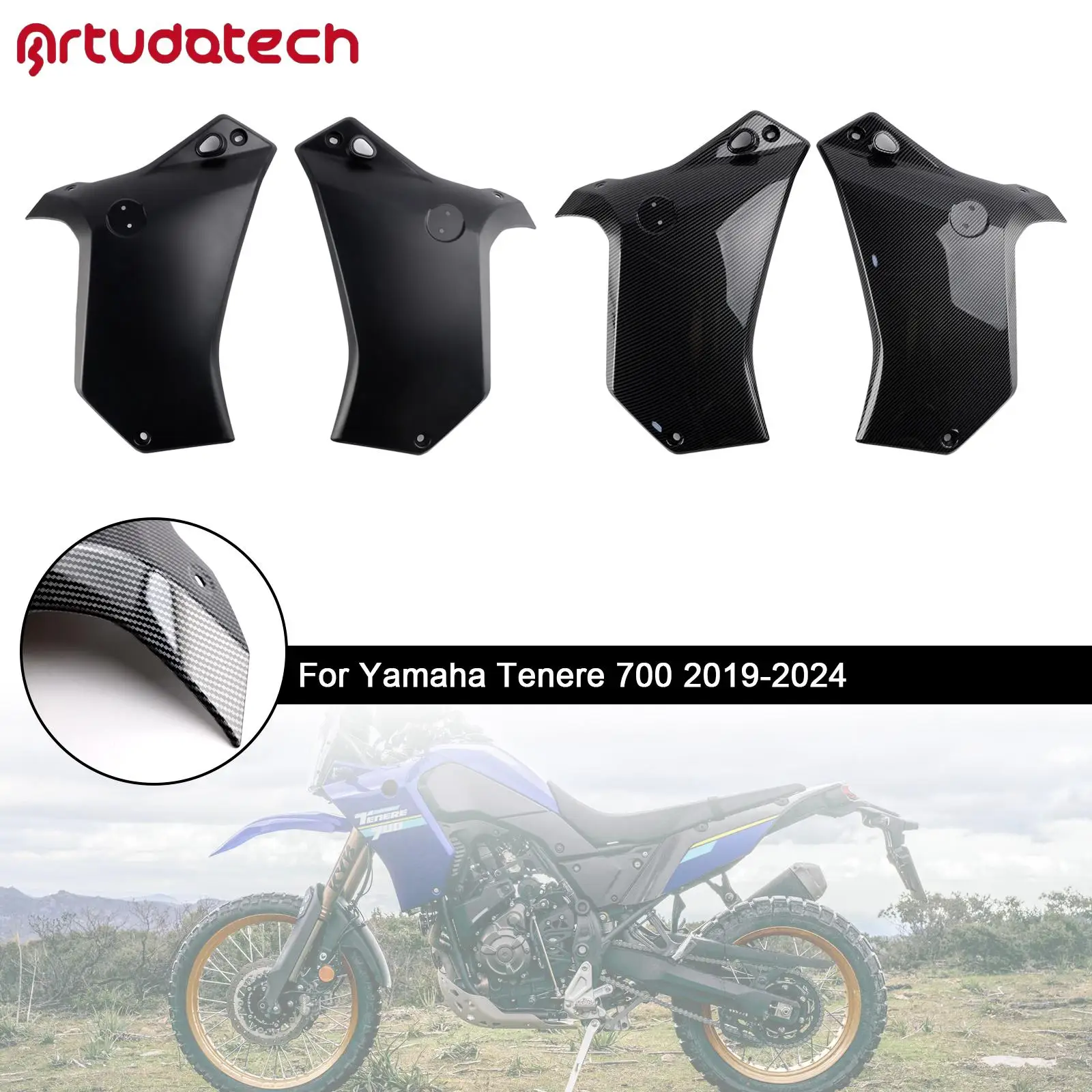 Zijframebeschermer stroomlijnkappen voor Yamaha Tenere 700 2019-2024