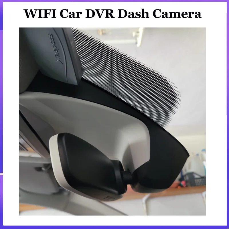 4K WIFI Car DVR Dash Cam Front and Rear Camera For Volkswagen VW T-Roc AC7 A11 2017 2018 2019 2020 2021 2022 Video Recorder