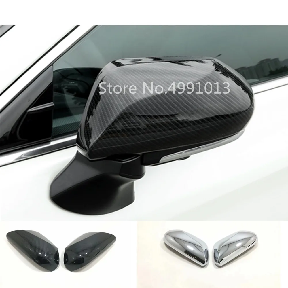 For Toyota Avalon XX50 2018 2019 2020 2021 2022 Car Styling Back Rear View Side Door Mirror Cover Sticker Trim Frame Eyebrow