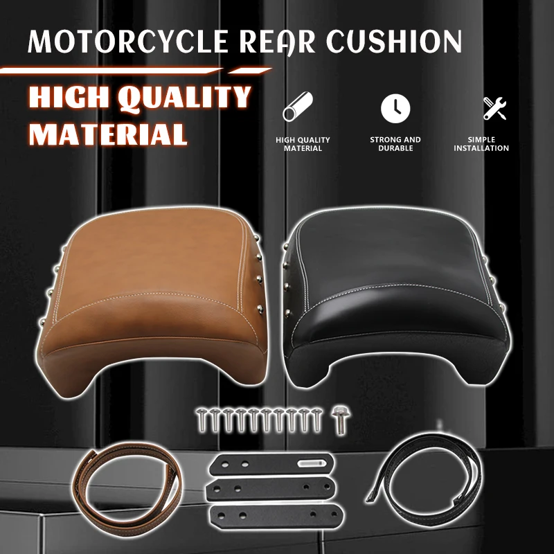 

Motorcycle Accessories for Indian Chief Classic Chieftain Limited Roadmaster Vintage Dark Horse Rear Passenger Seat Leather Pad