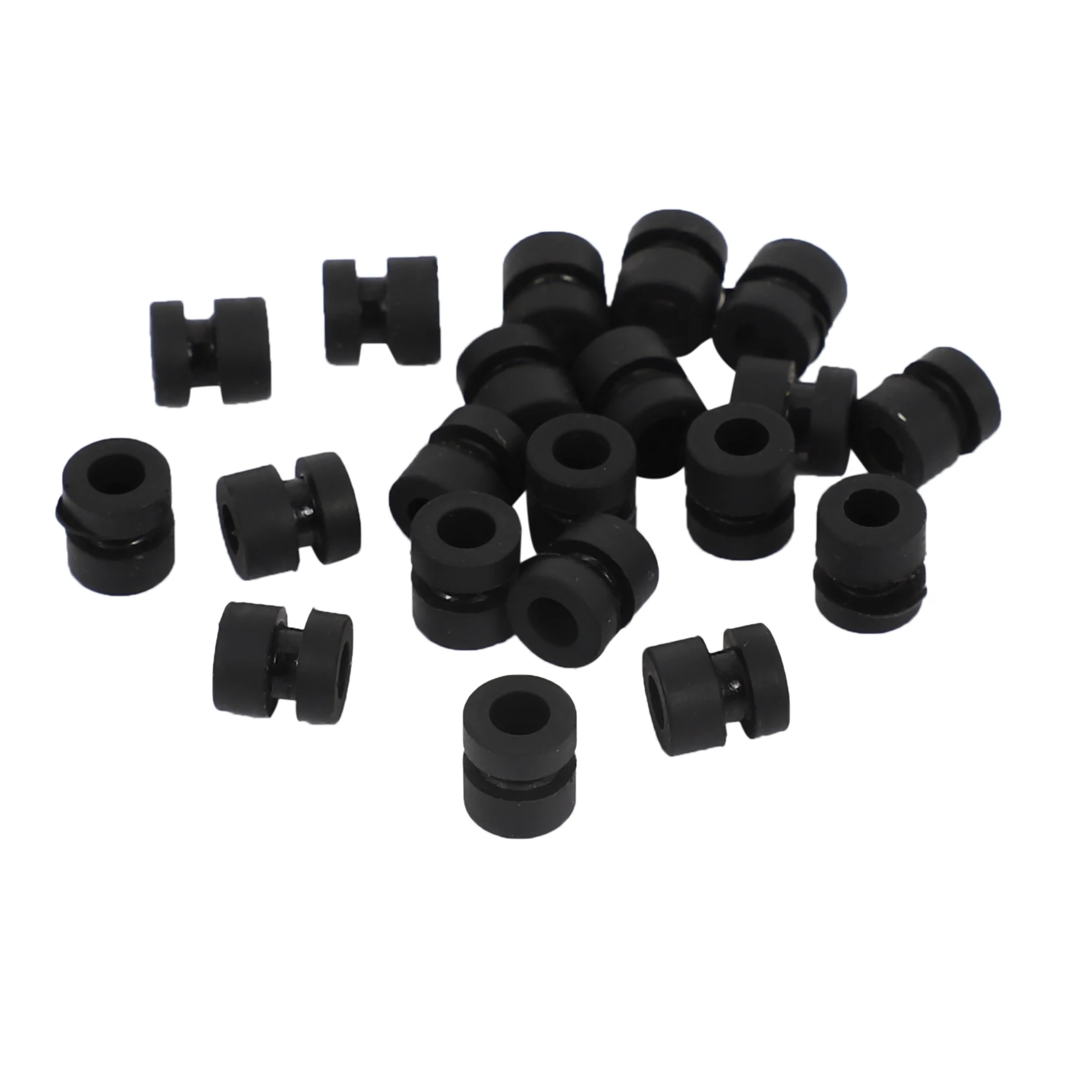 Bolas de borracha anti-vibração para controlador de voo f4 f7, quadcopter fpv m3, absorção de choque, 20pcs