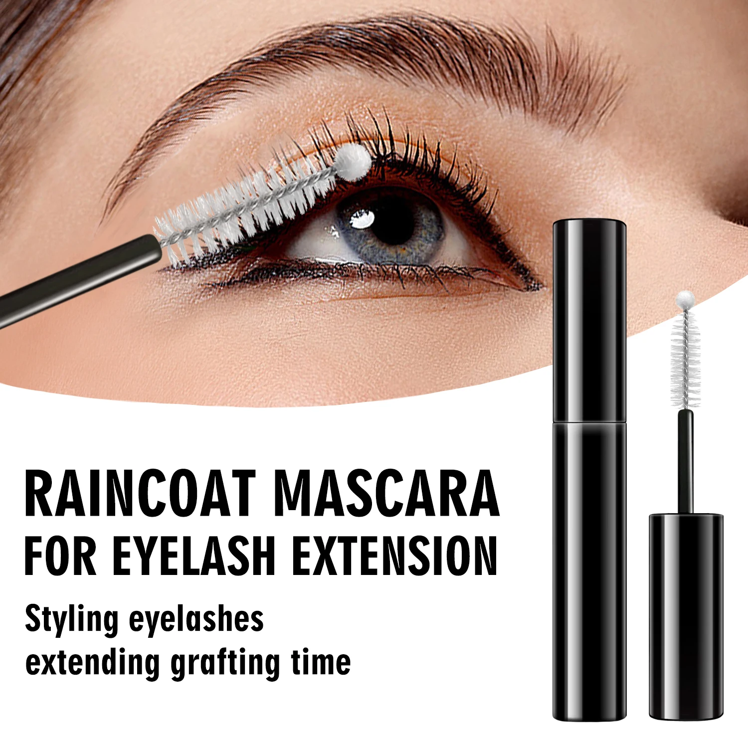 FinyDreamy Eyelash Glass Coating Eye Lash Raincoat Individual Fake Lashes Protective Sealant Bond Seal White Glue MakeupTools