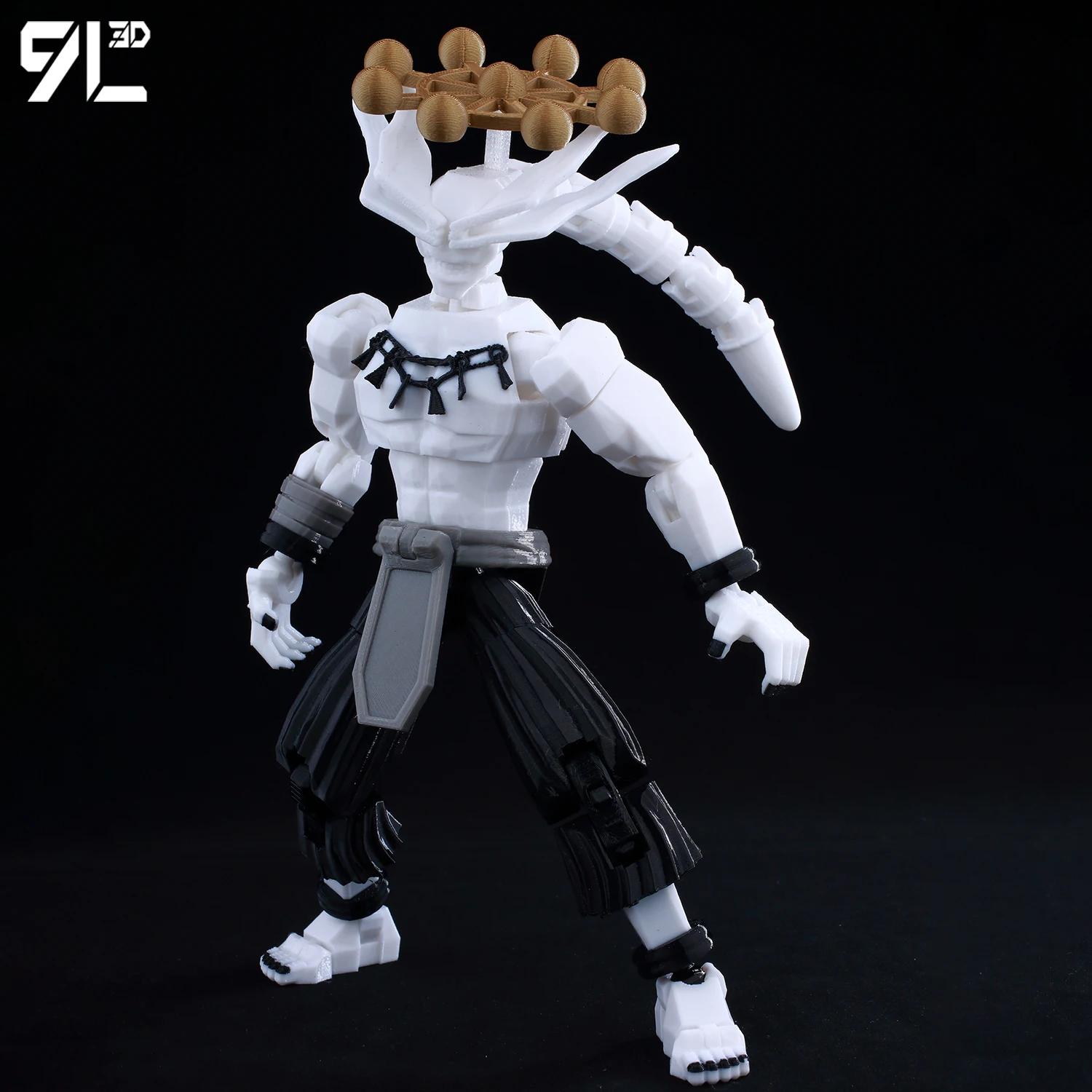 9L3D T13 Cool Robot Doll Limited Edition 3D-geprinte mannequin met Shapeshift-functie ​ Anime figuur speelgoedmodel ontwerp ​   Ct speelgoed
