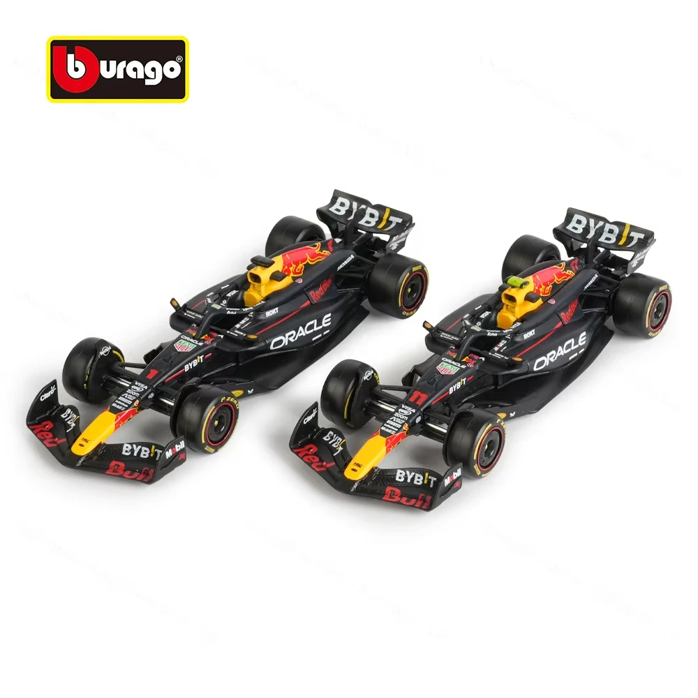 Bburago 1:43 RedBull RB20 1 Verstappen 11 Perez  F1 2024 Oracle Alloy Die Cast Car Model Toy Formula 1 Collection Kid Gift