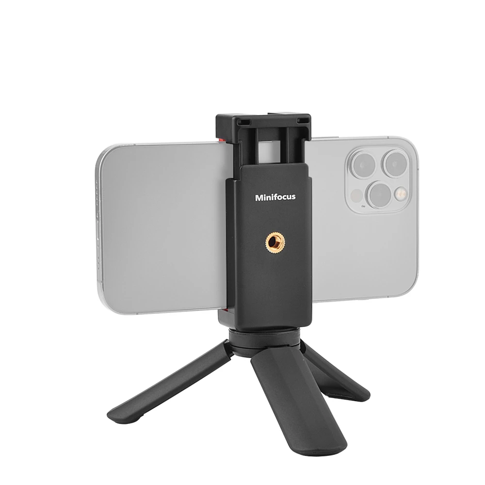 Treppiede da tavolo portatile con mini treppiede da tavolo con vite da 1/4 \'\' per fotocamera Gopro Video Vlog Grip Panel Ring Light Phone Gimbal