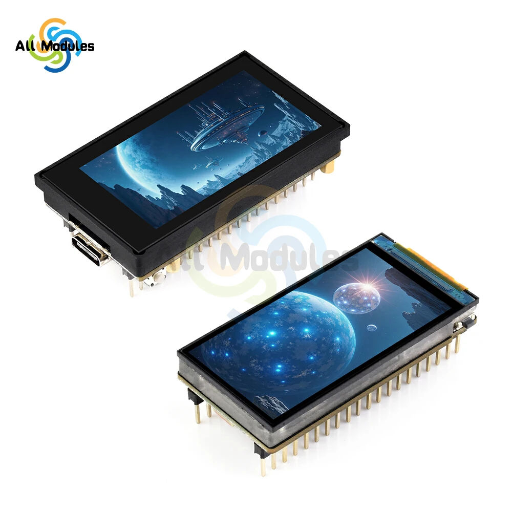 ESP32-S3 1.9-Inch LCD Display Screen IPS 170×320 Touch/Without Touch Optional Type-C Supports WiFi Bluetooth Development Board