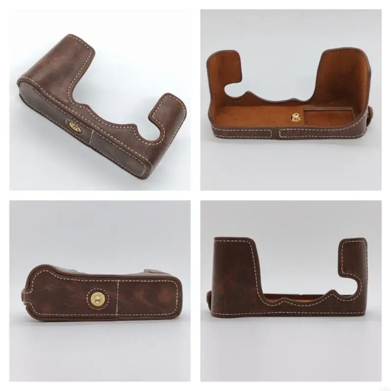 CORA Genuine PU Leather Case For X E3 Camera Precise Fit And Protections