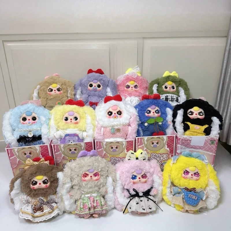 

Baby Three Macaron Little Rabbit Series V2 Blind Box Surprise Bag Pendant Mystery Box Baby Three Action Figure Keychain Girl Toy