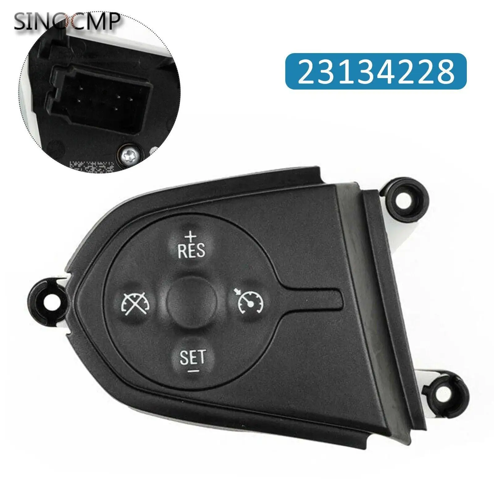 Car Steering Wheel Cruise Control Switch 23262285 23134228 For Silverado/Suburban 2015-2019 Canyon/Yukon 2015-2020 Replacement