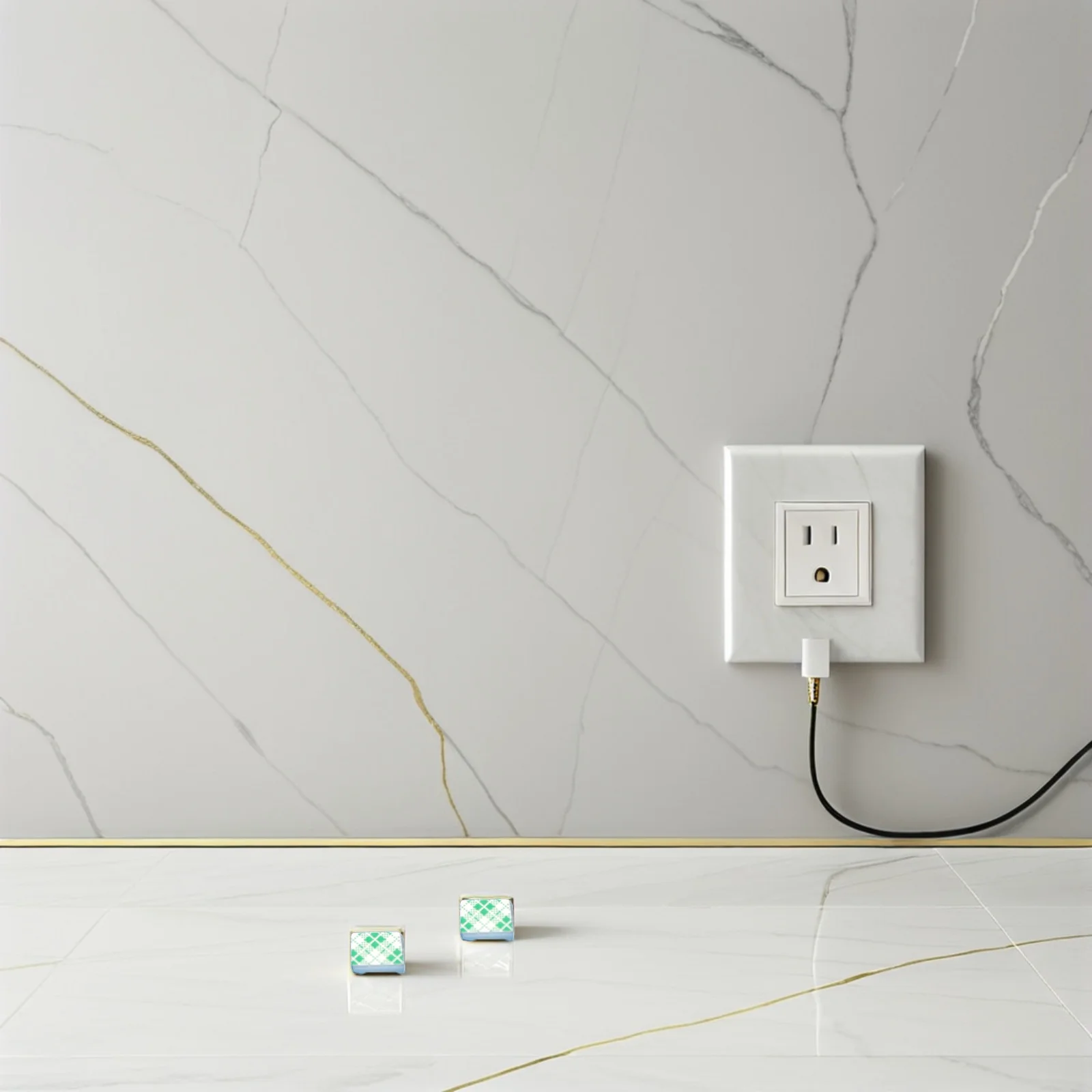 

80Pcs Wire Management Clips Adhesive Cable Holders Small Plastic Wire Clamp Desk Organizer for Car Office Cord Tidy