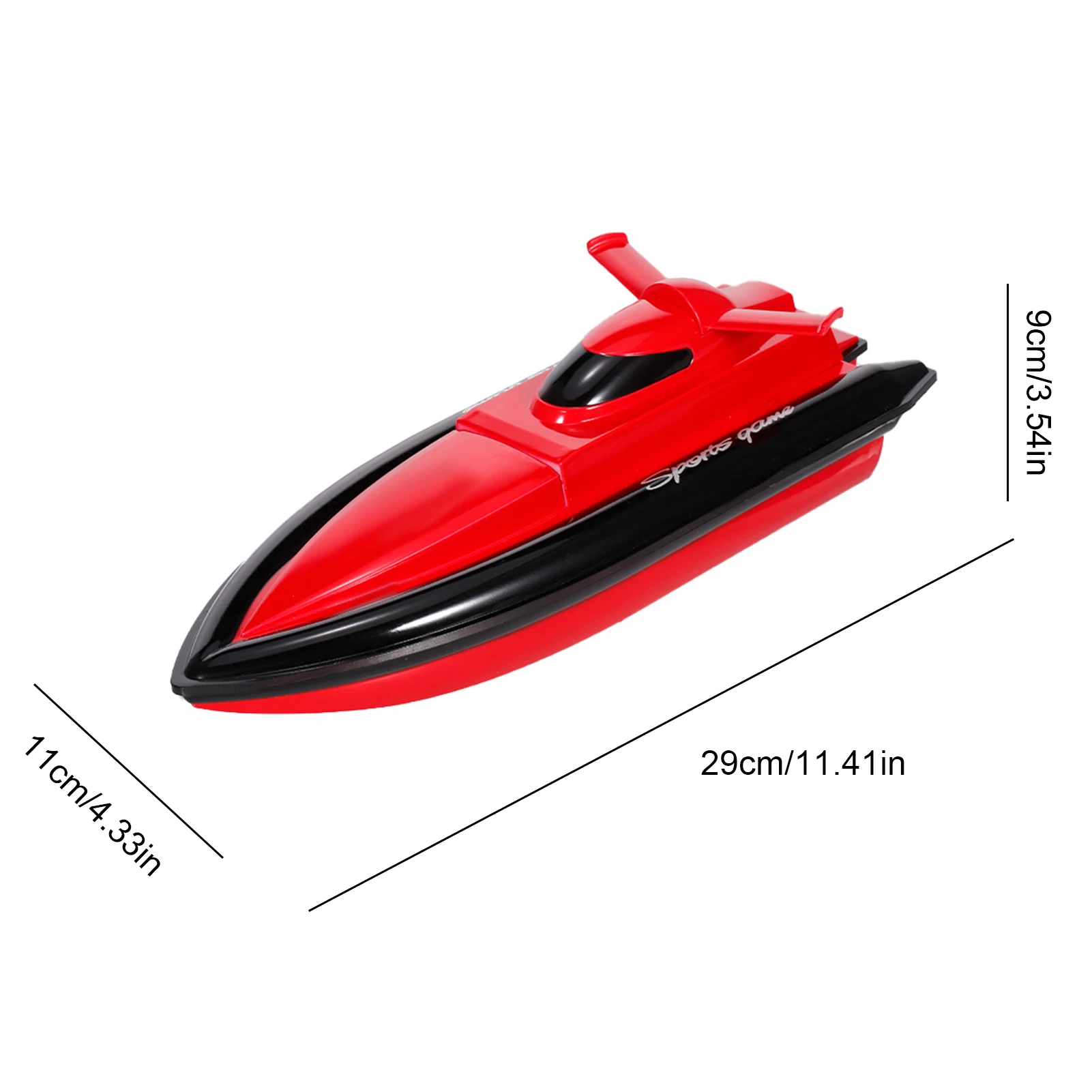 

2,4G RC Лодка 800 Лодки с дистанционным управлением 2,4G 20 км/ч Радиоуправляемая лодка RC Подарок для детей Взрослых Мальчики Девочки с сумкой 3 батареи