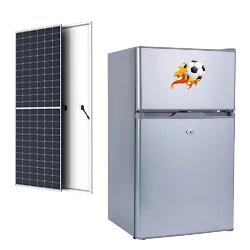 Best price with high quality solar refrigerator 98 litres double door easy to install saving energy