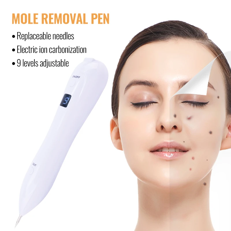 Laser Plasma Pen für Haut Tag Remover Sommersprossen Schwarz Dot Papilloma Warzen Maulwurf Pickel Tattoo Entfernung Laser Stift Schönheit Pflege Werkzeuge