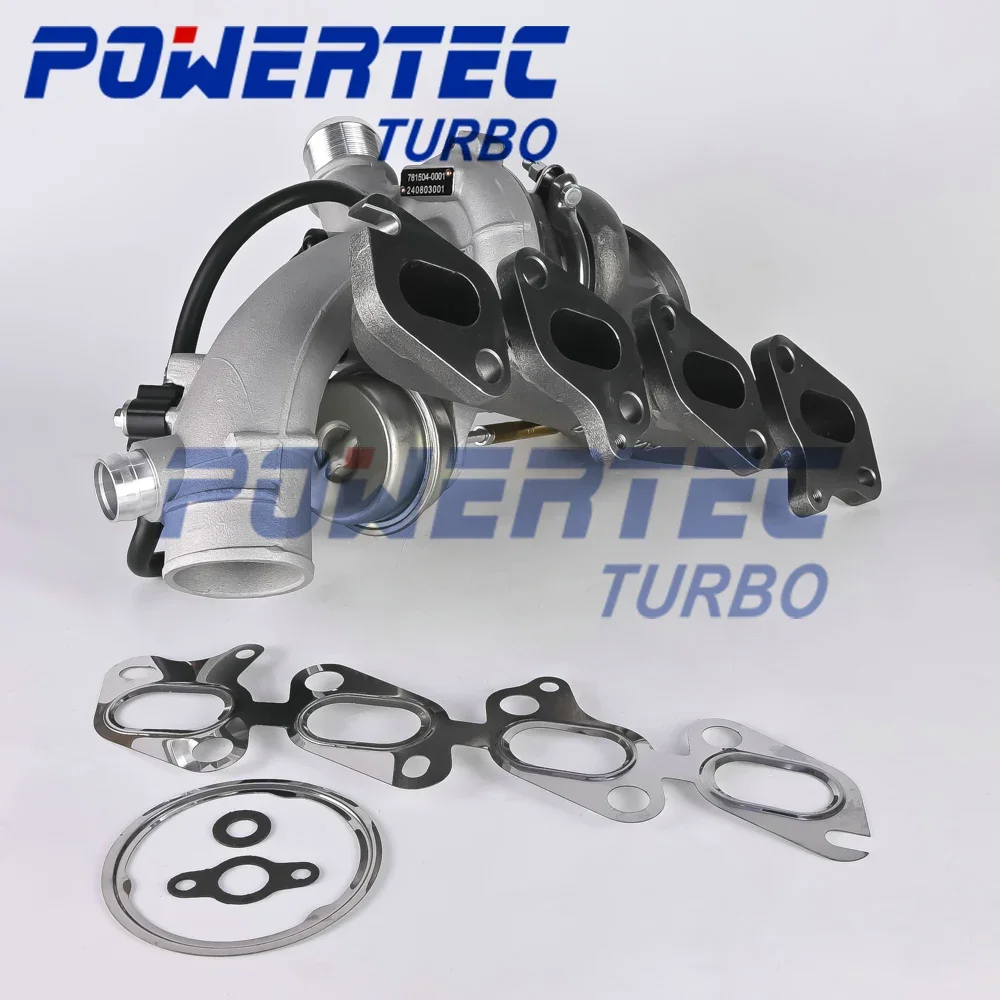 

Турбокомпрессор 781504 (полный турбо-комплект) для Buick Encore ECOTEC A14NET, Chevrolet Cruze / Sonic / Trax, Holden Cruze 1.4 Turbo