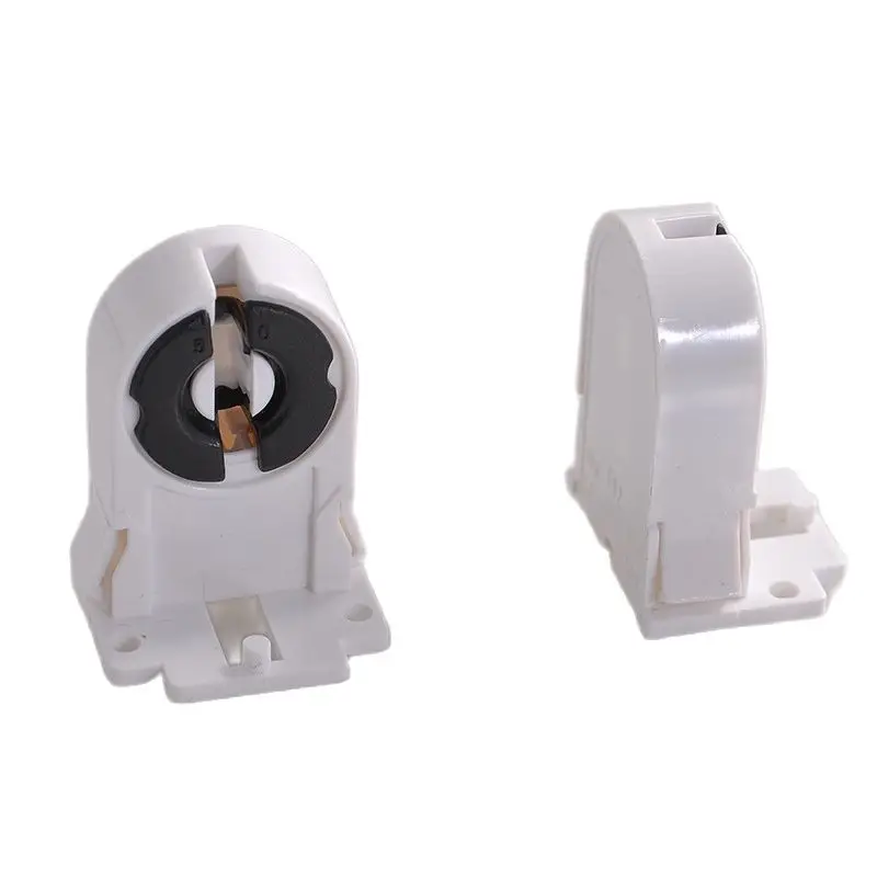 2PCS Non-Shunted T8 Lamp Holder, UL Turn Type G13 Tombstone Lampholder Socket for T10 T12 LED Fluorescent Tube Replacement