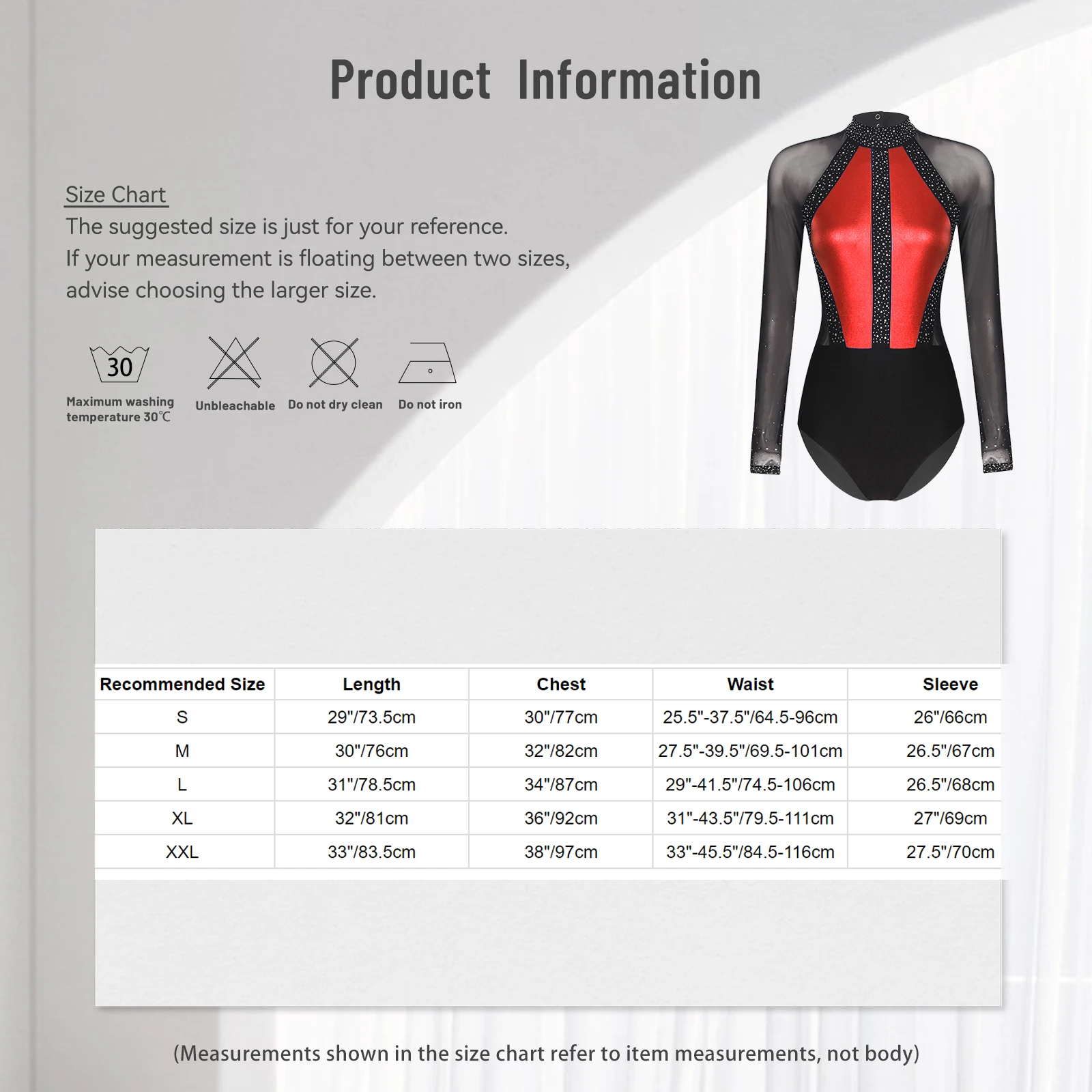 Damen Strass Ballett Trikot Farb block Patchwork Schlüssel loch zurück transparente Mesh Bodysuit für Gymnastik Eiskunstlauf