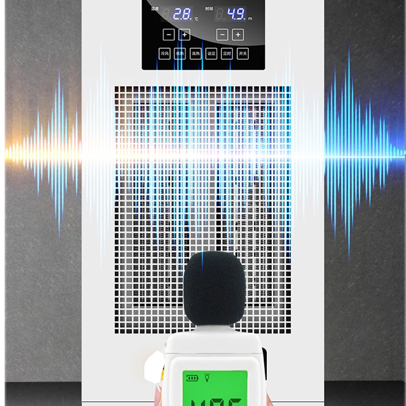 380V เครื่องทำความร้อนพื้นที่ขนาดใหญ่ Whole House ไฟฟ้าเชิงพาณิชย์ High-Power ประหยัดพลังงาน Air Heater