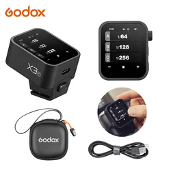 Godox X3 Flash Trigger TTL HSS 2.4GHz Wireless X system LED Touch Screen Transmitter Quick Charge for Canon Nikon Sony Fujifilm