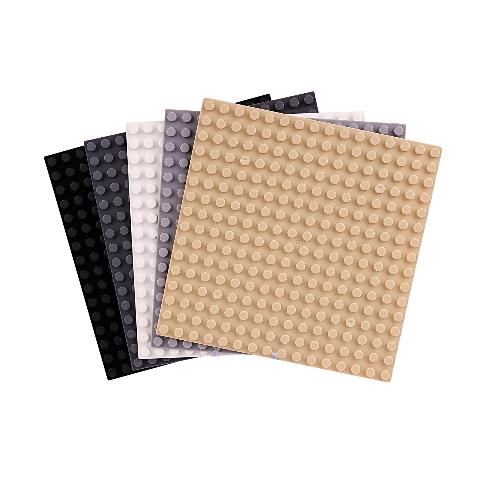 16x16 ترصيع بناء قاعدة لوحة MOC متوافق ABS لغز المجلس ل Legoeds DIY ألعاب تعليمية #3