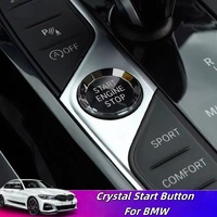 Car Glass Start Button, for BMW G20 G21 G22 G23 G26 G01 G02 G07 G14 G15 2 3 4 8 Series Z4 G29 F44 F97 BMW i3 i4 X3 X4 X7 X6 X5