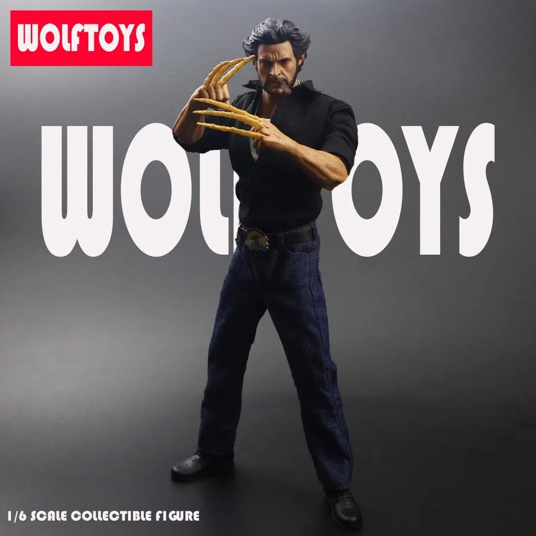 WOLF TOYS WOLF-001 WOLF-002 1/6 Soldier Clothing Integrated Arm Wolf Claw Set Model Toy Fit 6'' Action AT012 AT017 Body In Stock