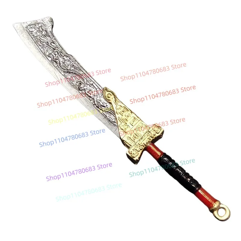 Blocs de construction MOC, accessoires magiques à longue épée, Mini figurine à assembler, modèle Anime, jouet décoratif à collectionner, cadeau