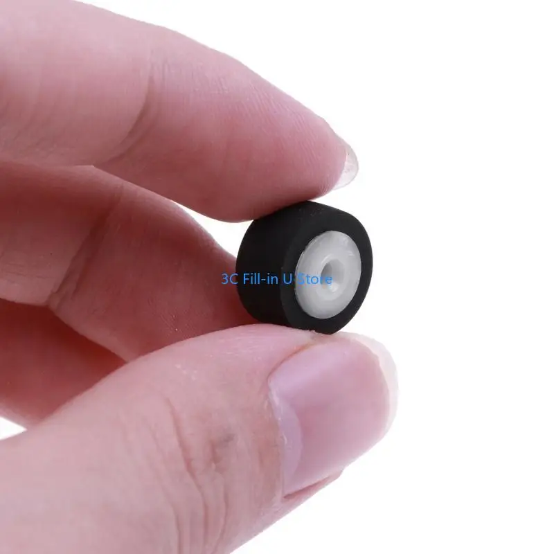 G8TA متعددة الاستخدامات 13x8x2mm بكرة العجلة الإكسسوارات الضغط على الشريط تسجيل الشريط مسجل مطاط قرصة رقة مريحة للاستخدام