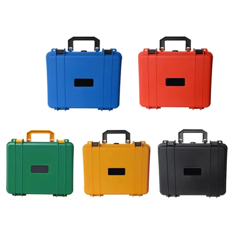 

Shockproof Tool Box Safety Equipment Case with Sponge Protection Outdoor Suitcase 280x240x130mm for Instruments