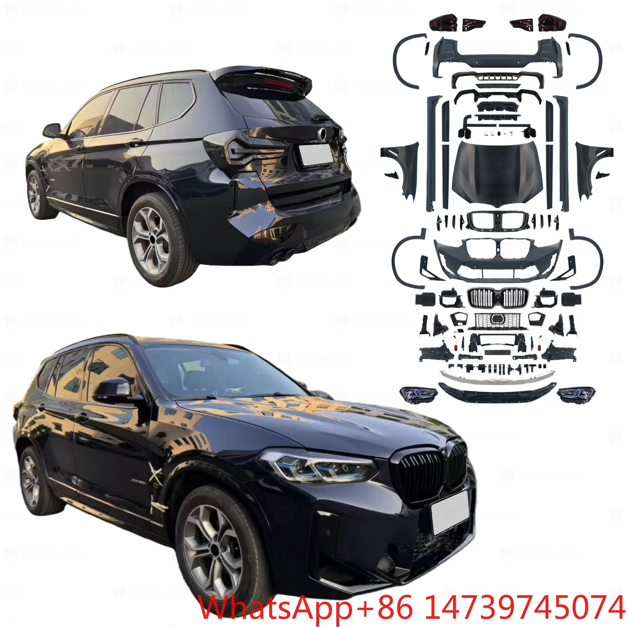 Professional Tuning Body Kit X3 F25 2011-2017 Upgrade To F97 LCI X3M Style Bumper Mod PartsFull Car Body Kit Car Parts