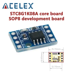 STC8G1K08A core board SOP8 development board demo board learning  STC8 51 microcontroller learning