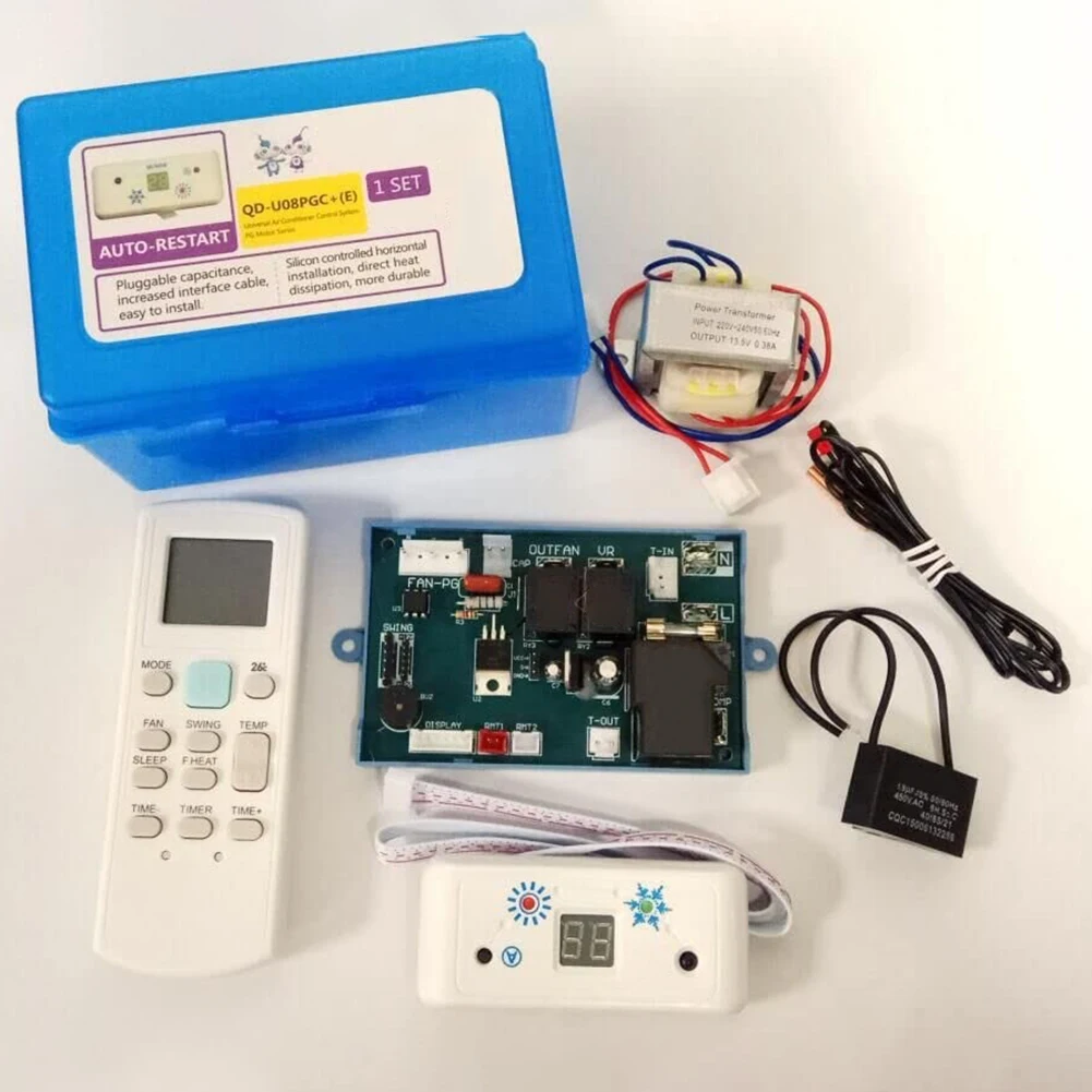 

Innovative Air Conditioner Control Panel with Complete Accessory Package for Enhanced Usability and Efficiency