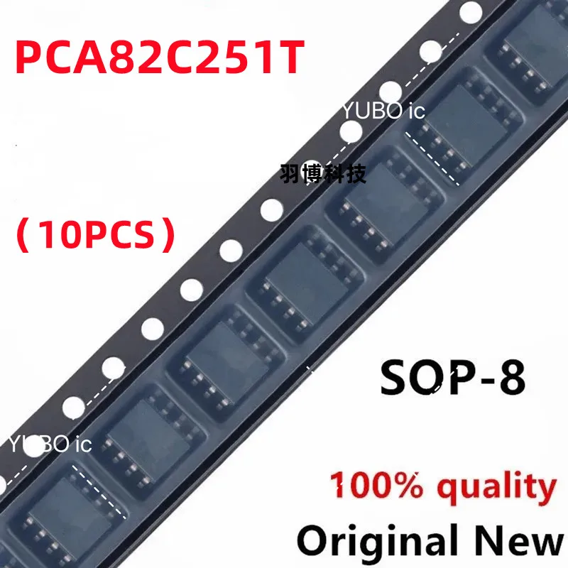 

(10piece)100% New 82C251 A82C251 PCA82C251 PCA82C251T sop-8 Chipset