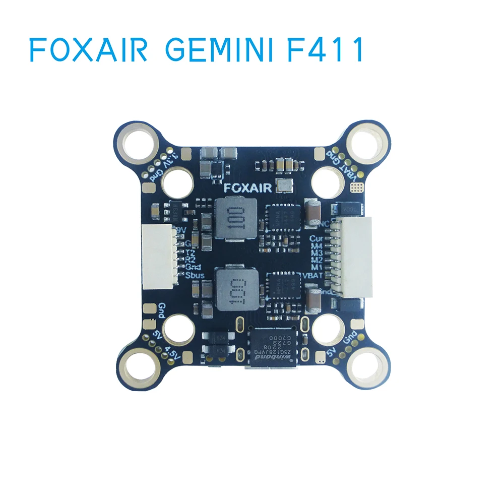 FOXAIR GEMINI F411 Flight Control Crossover Aircraft FPV20 30.5 Dual Installation Hole FPV