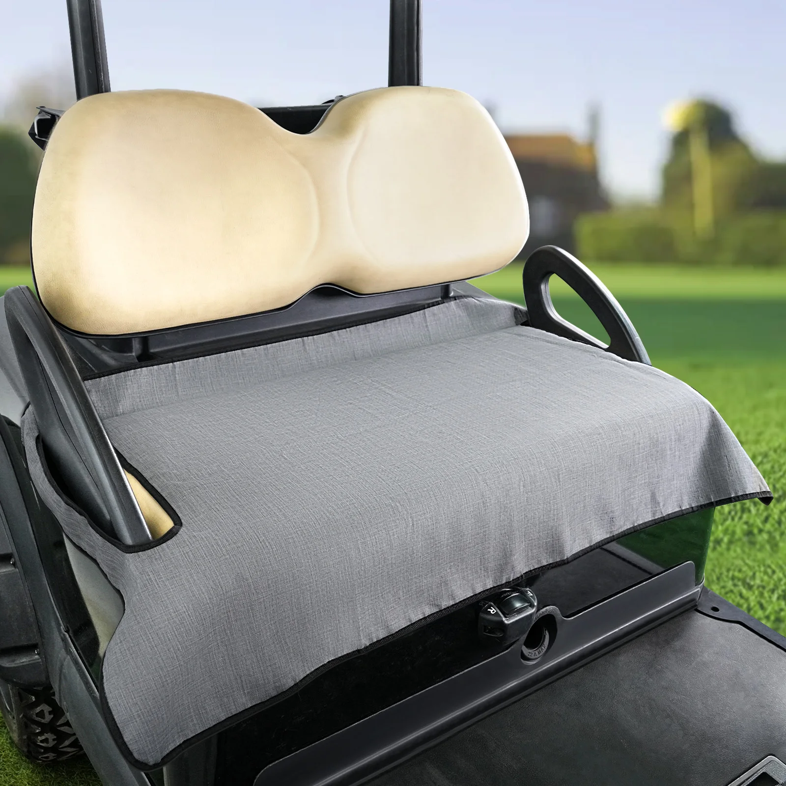 Golf Cart Universal Accessories Seat Cover Cationic Fabric Blanket Cushion Cover Warmth & comfort Seat Blanket For Club Car EZGO