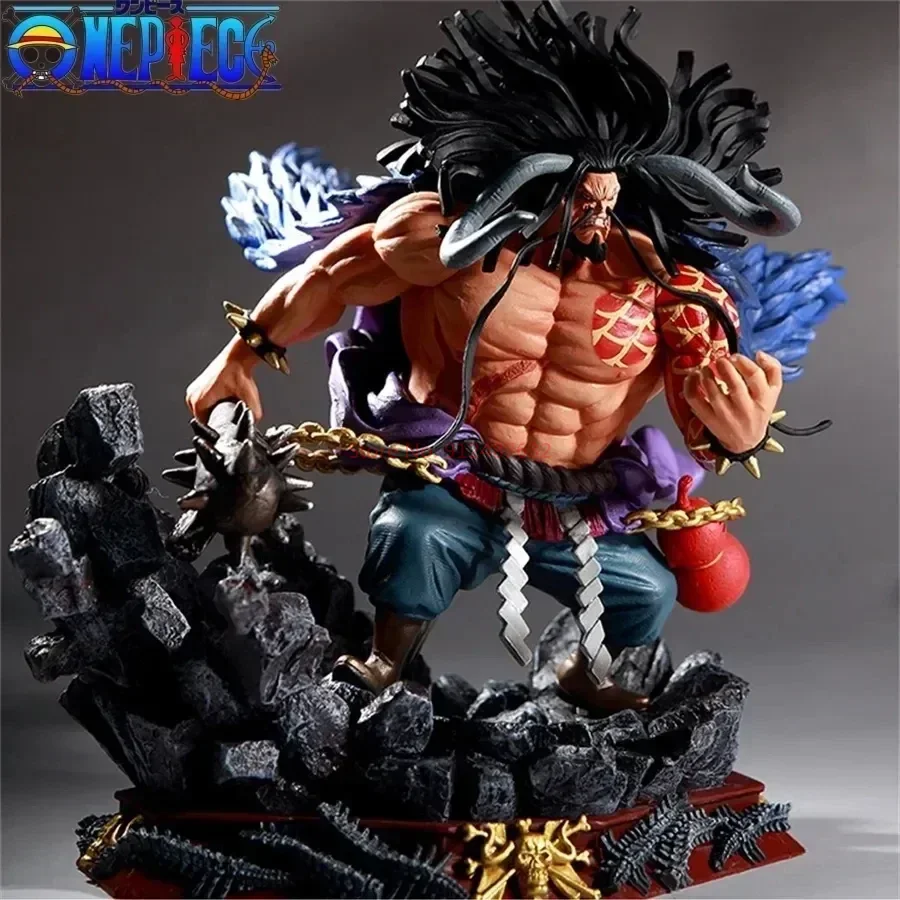 Ein Stück Orc Kaido schwarze Perle Drachen Kaido vier Kaiser Vorverkauf Anime Figuren Modell Geburtstags geschenke Spielzeug Ornamente dekorieren