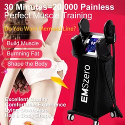 14 Tesla EMS Machine 6000W Hi-emt EMSSLIM NEO Technology Muscle Stimulation Body Sculpting  Slimming Emszero for Salon RF