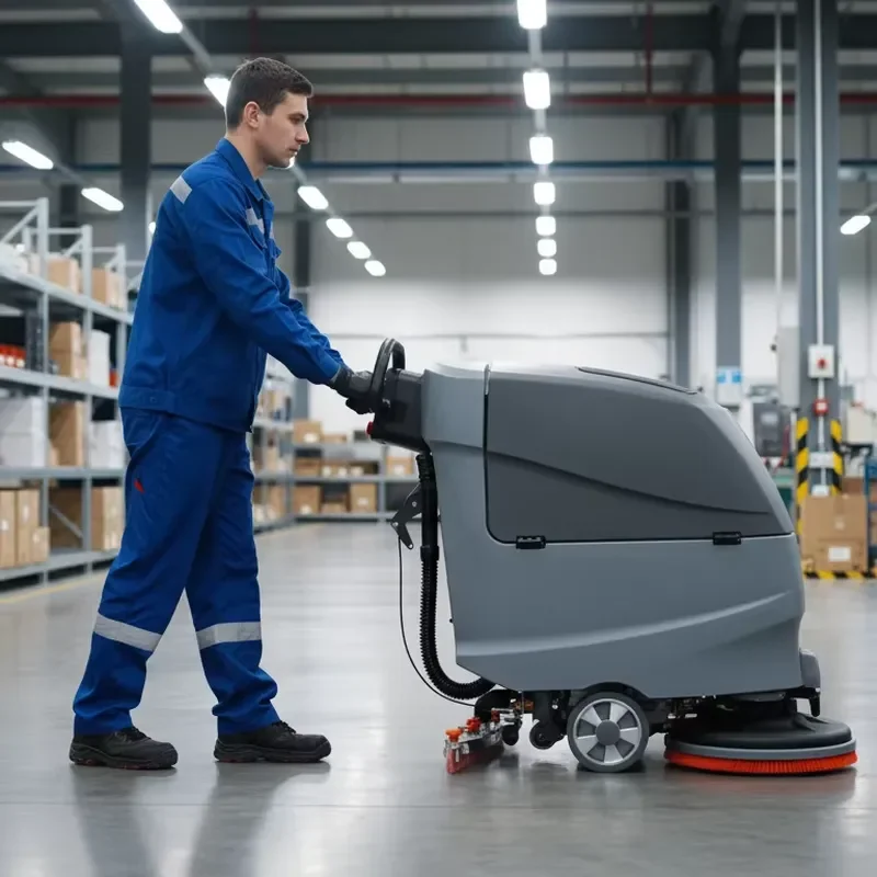 A5 E Efficient Hand Pushed Industrial Automatic Rolling Brush Sweeping Machine Heavy Vacuum Cleaner for Shopping Malls