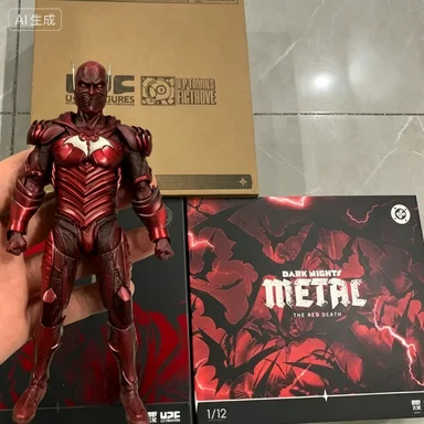 

New Stock Red Death Deathstroke Action Figure LPZZ 1/12 Scale Soldier Warrior Edition Batman Full Set 6-inches Model Toys