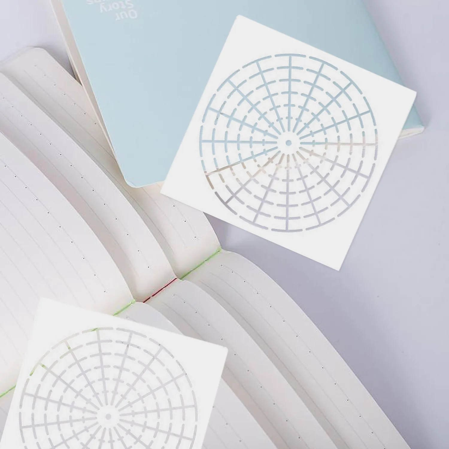 8 قطعة قابلة لإعادة الاستخدام مايلر ماندالا التنقيط اللوحة الإستنسل قوالب أدوات DIY بها بنفسك الحرفية الأثاث الخشب قماش الصخور النسيج جدار الفن