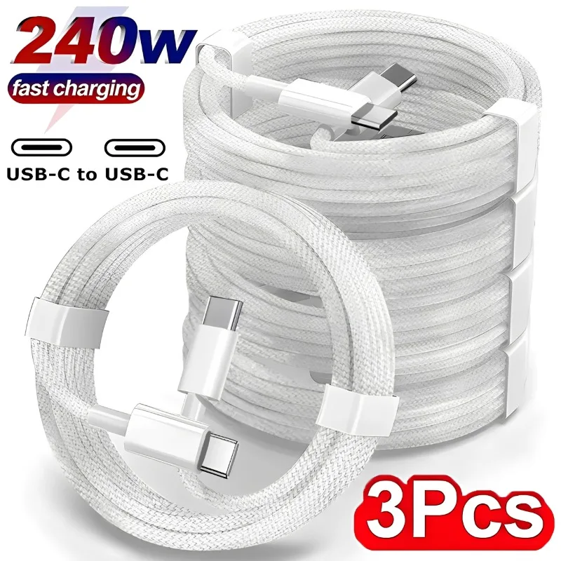 3PCS 240W Fast Char…