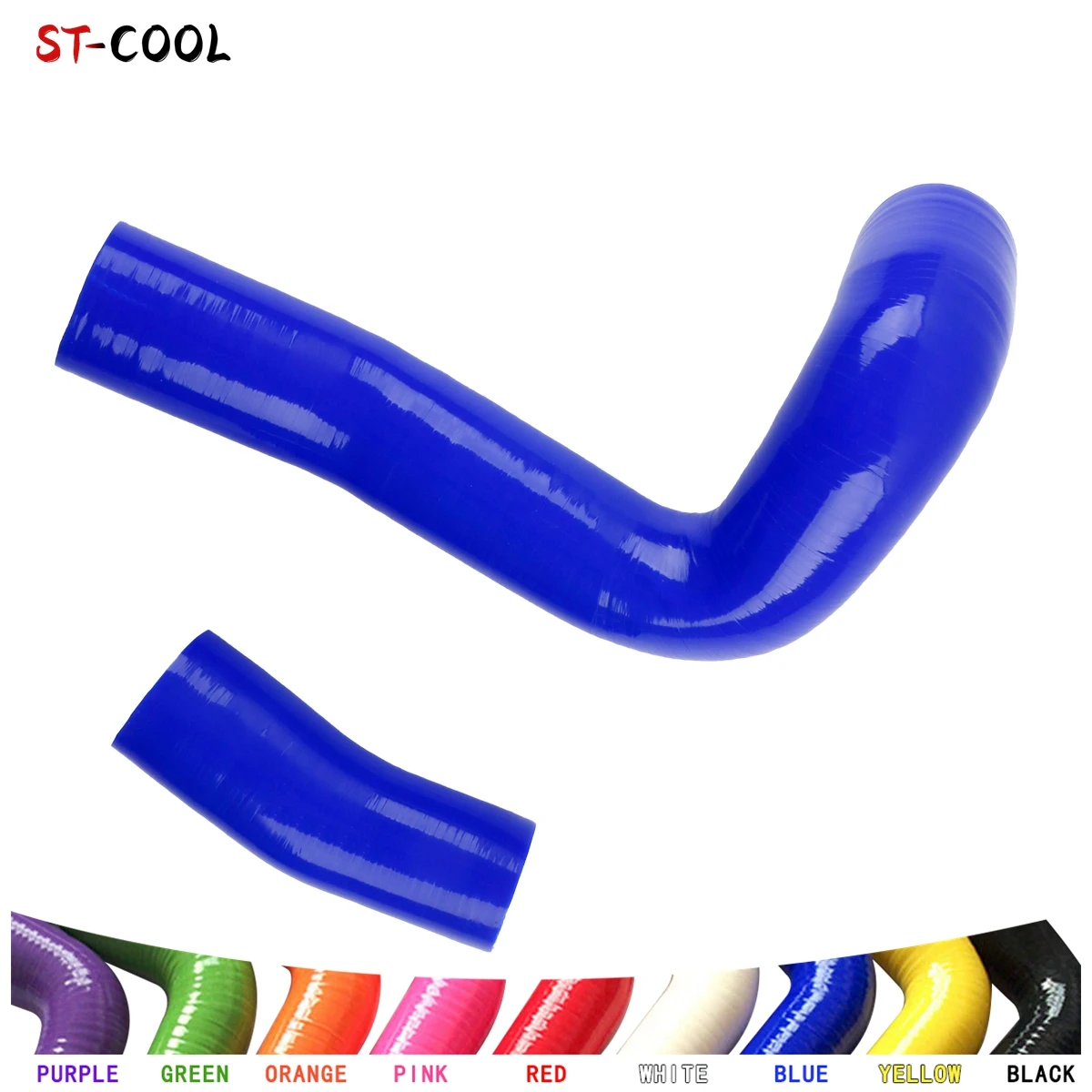 For 2006-2014 Land Rover LR2 Freelander 2 2.2 Td4 2007 2008 2009 2010 2011 2012 2013 Intercooler Hoses Kit Silicone Tubes 2Pcs