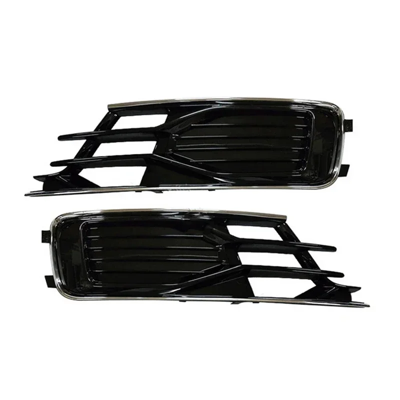 

Auto Front Left or Right Bumper Fog Light Lamp Chrome Grill for AUDI A6 C7 2016 2017 2018 4G0807681AE 4G0807682AE