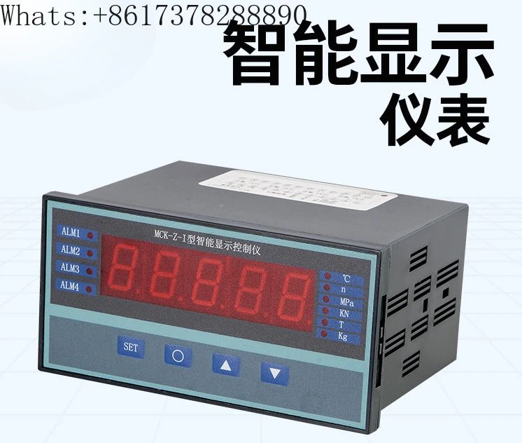 

MCK-Z-I intelligent display instrument, sensor specific display, weighing and force measurement display instrument