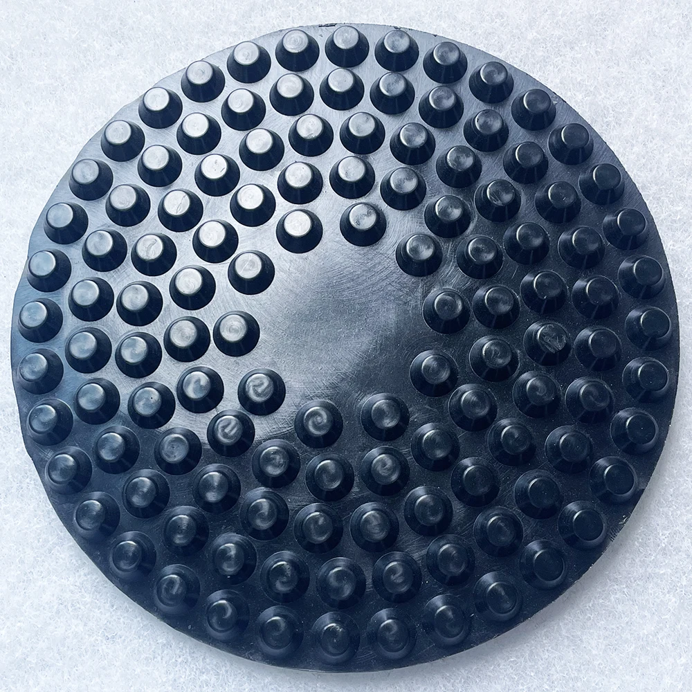 Almofada de polimento de piso de resina preta diamante de 8 polegadas 200 mm para moagem de granito de mármore e piso de concreto