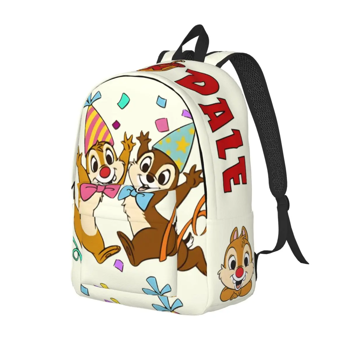 For Work Chip N Dale Happy Sturdy Shoulder Fashionable Disney Chip 'n' Dale Knapsack Ladies Children's Bags Birthday