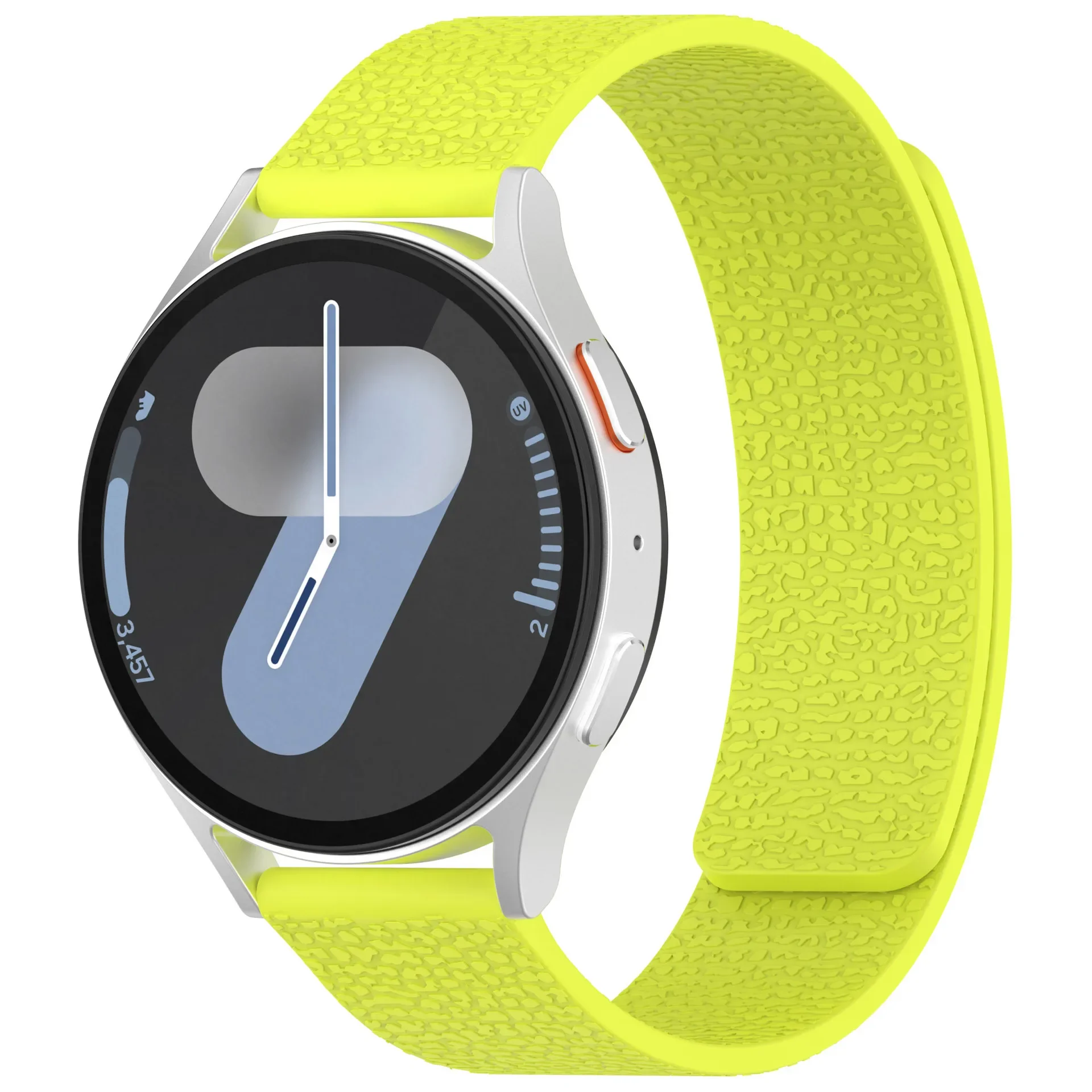 المغناطيسي سيليكون الفرقة لهواوي ساعة 5 4 GT5 GT4-3 46 مللي متر حزام سوار سامسونج غالاكسي ساعة 7 6 5 4 40 مللي متر 44 مللي متر Amazfit BIP 6