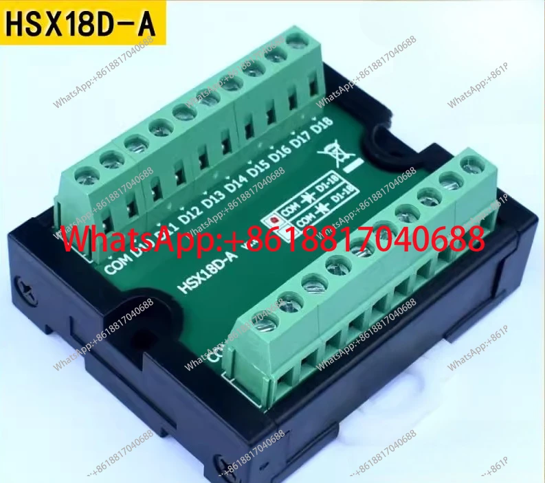 18 channel freewheeling diode module common positive/solenoid valve solenoid coil freewheeling protection plate