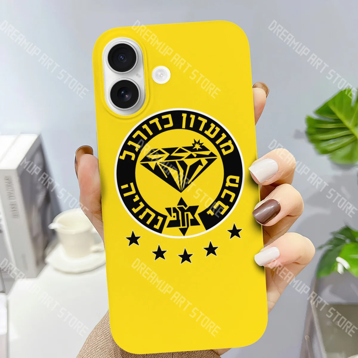 Maccabi Netanya Case for iPhone 17 16 15 14 11 Pro Max 13 12 Air Mini XR XS X 8 7 6 6S Plus Soft Silicone Shockproof Cover